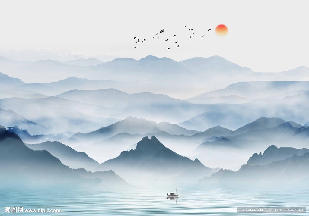 意境山水装饰画