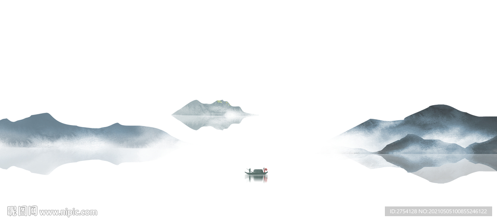 山水画 新中式 晶瓷画