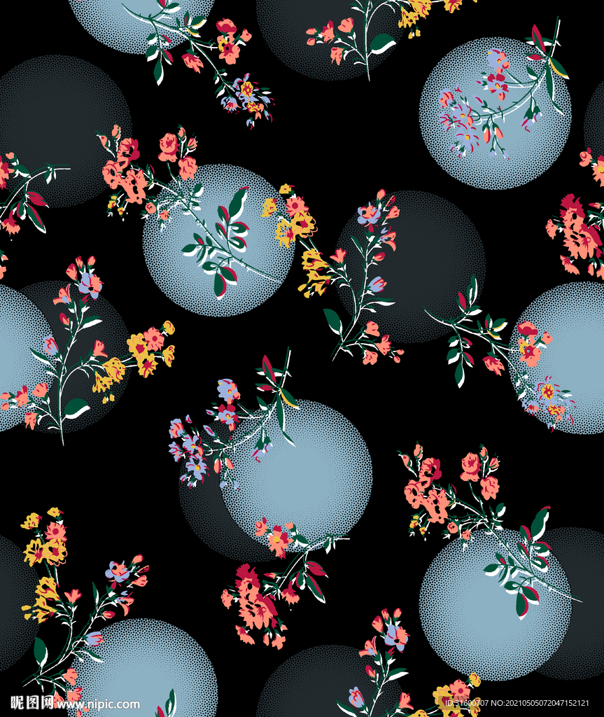 几何花卉