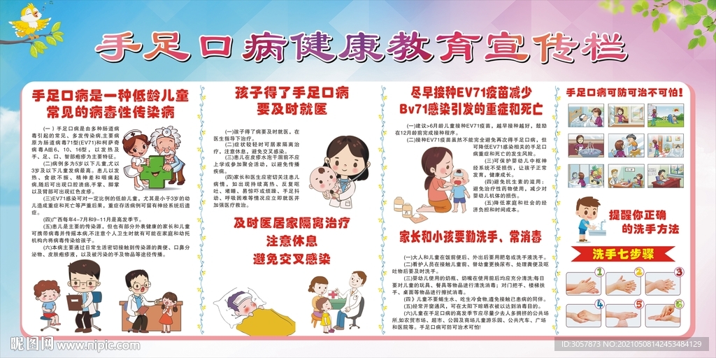 手足口病宣传栏