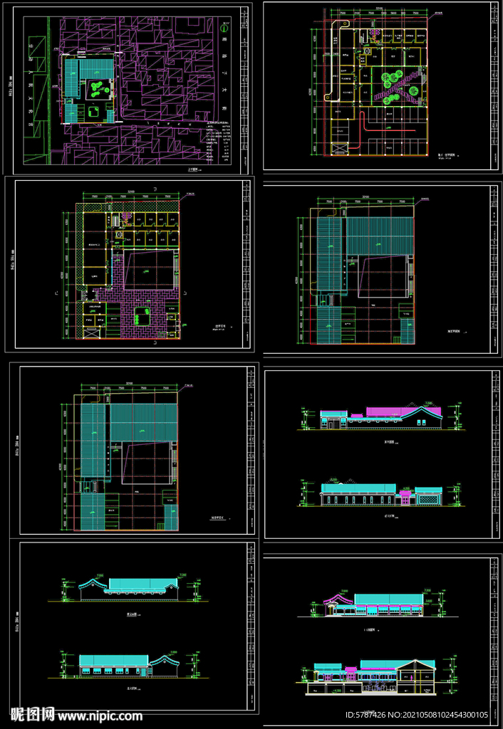 古典建筑施工图