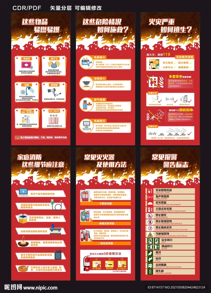 火灾防范及逃生指南