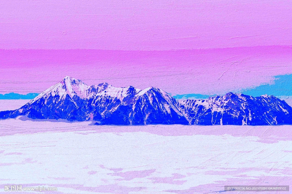 6090厘米装饰油画素材可印刷