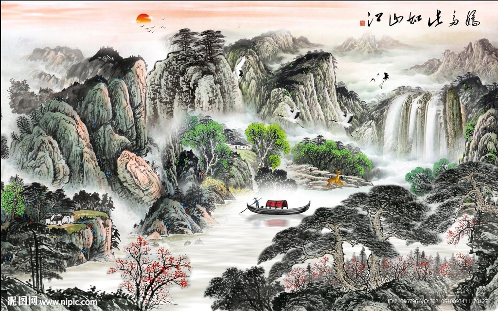 3D背景墙 