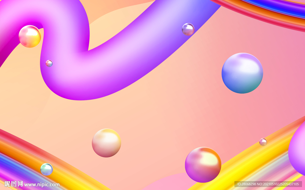 C4D立体电商大促背景