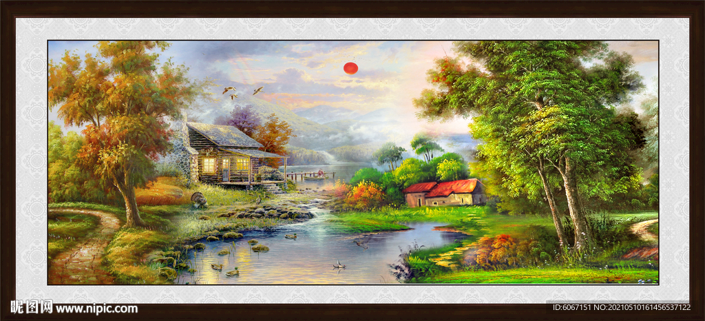 油画风景