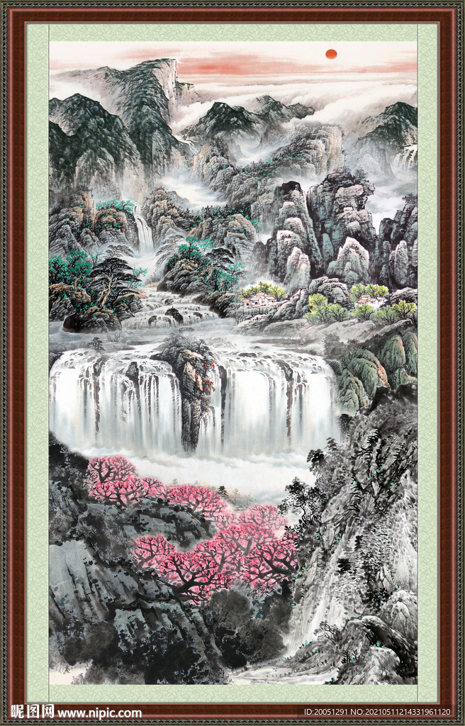 国画山水 