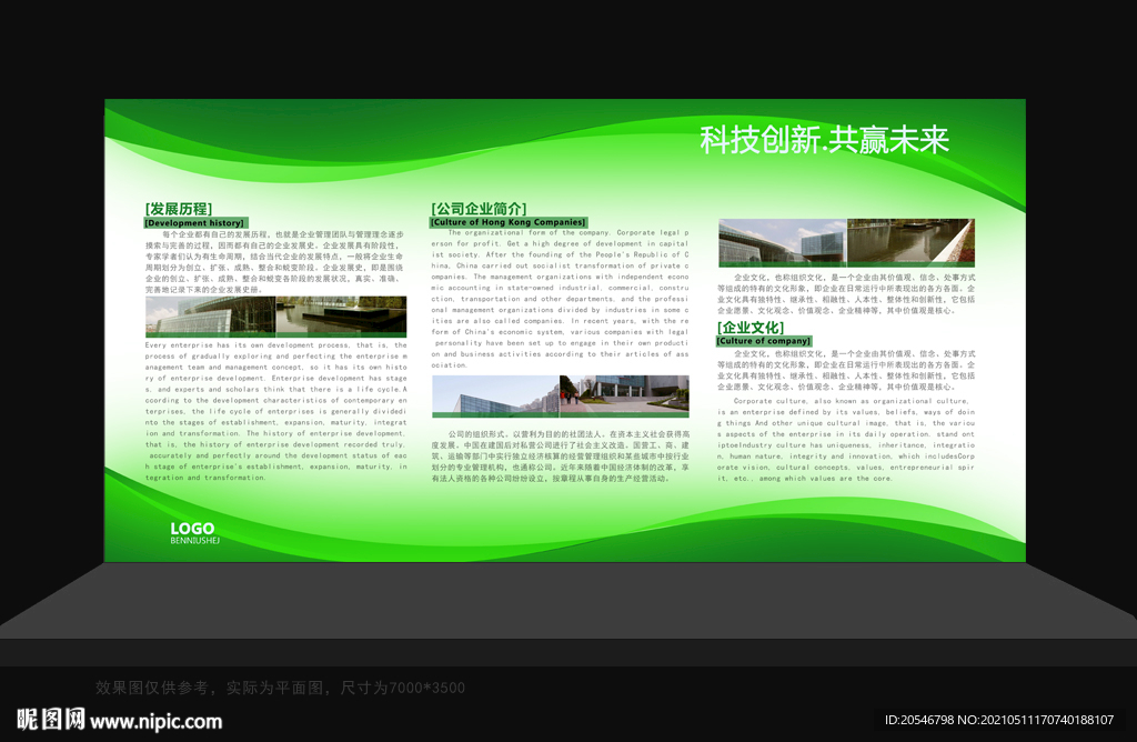 绿色展板 制度展板 企业展板