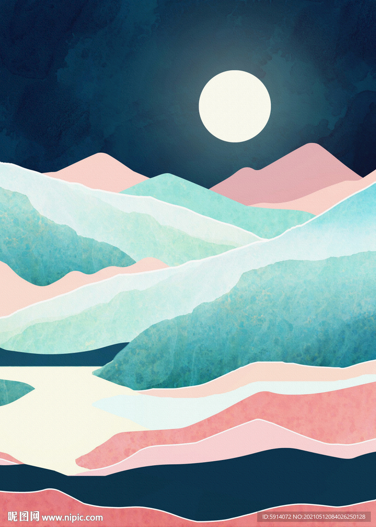 装饰画 晶瓷画 新中式