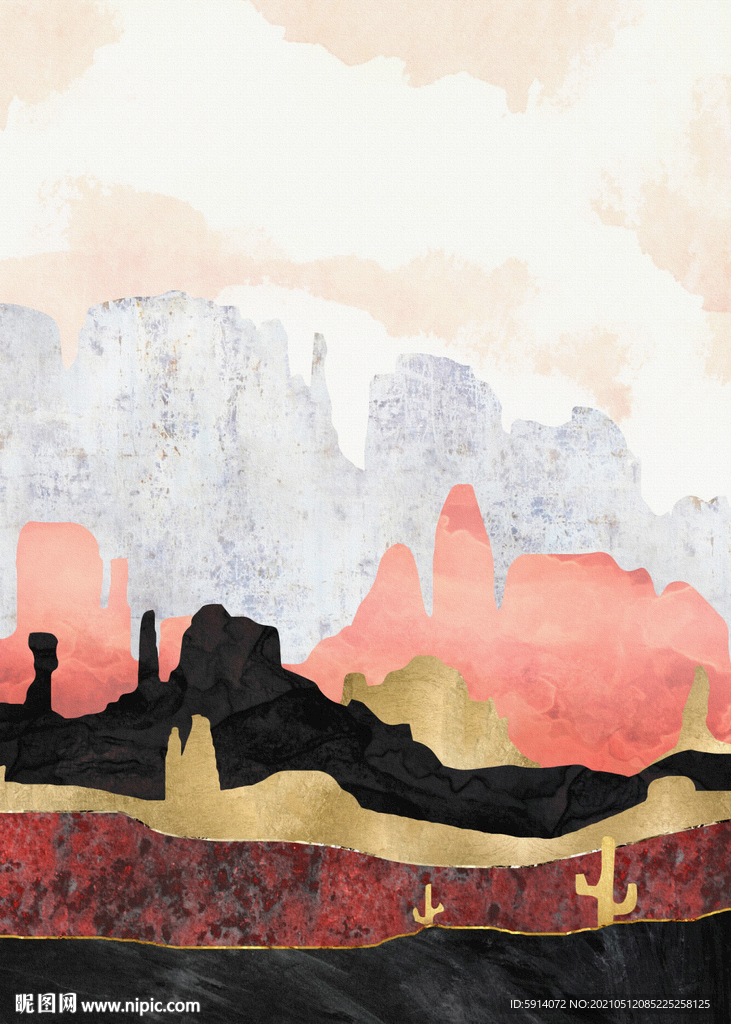 装饰画 晶瓷画 新中式