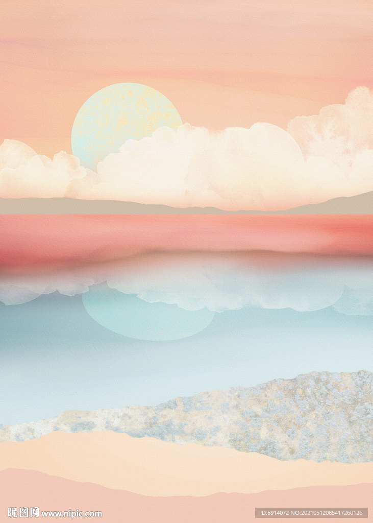 装饰画 晶瓷画 新中式