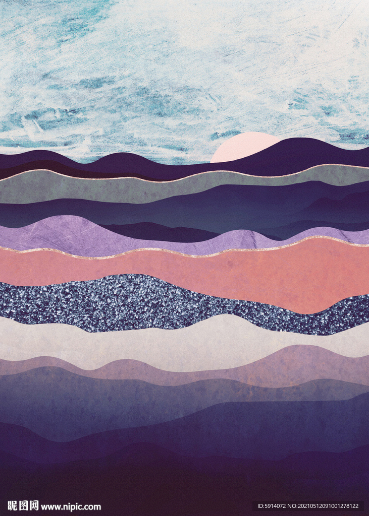 装饰画 晶瓷画 新中式