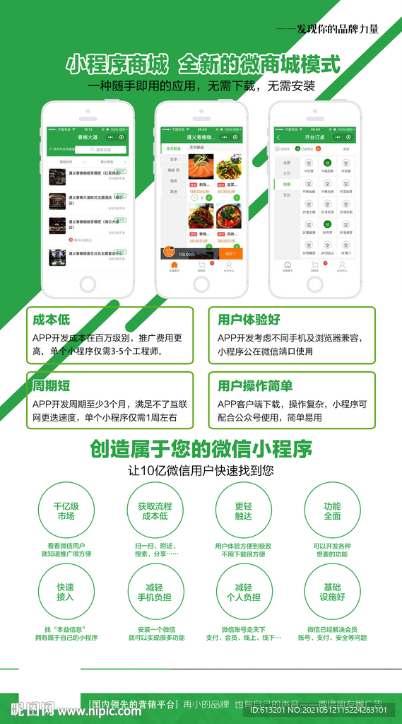 小程序商城宣传