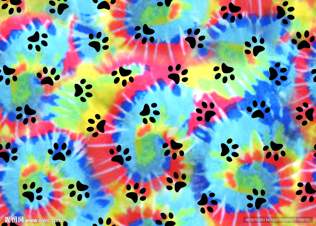 狗掌扎染