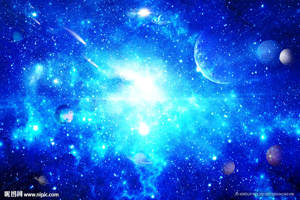 宇宙星空科技背景