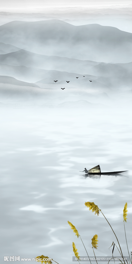 装饰画 晶瓷画 新中式