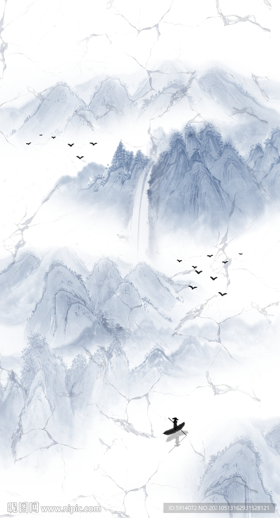 装饰画 晶瓷画 新中式