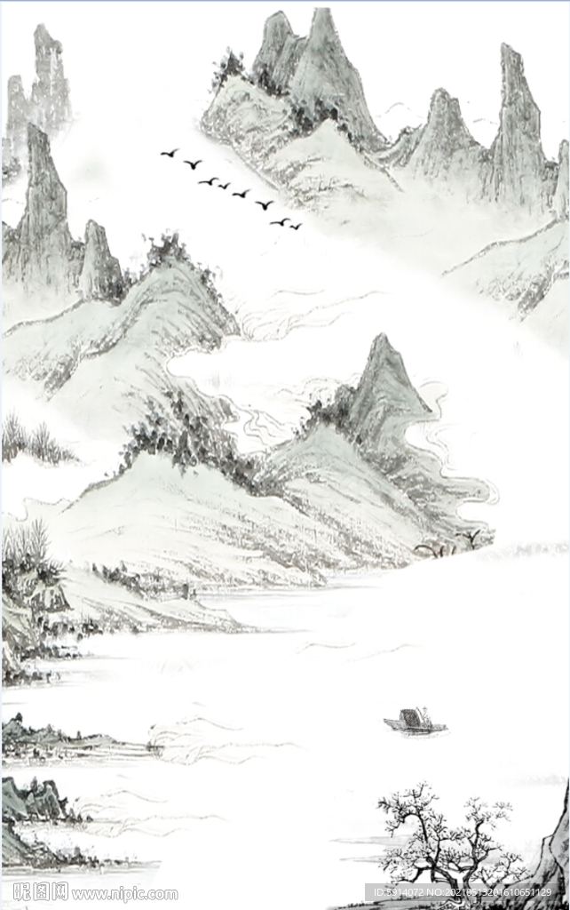 装饰画 晶瓷画 新中式