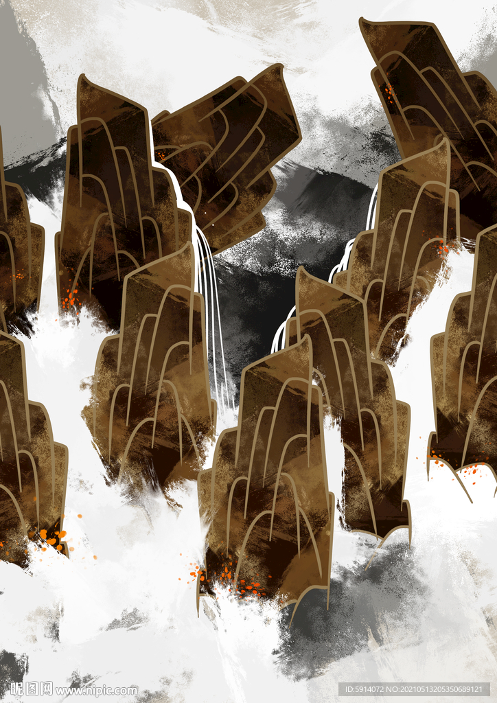 装饰画 晶瓷画 新中式