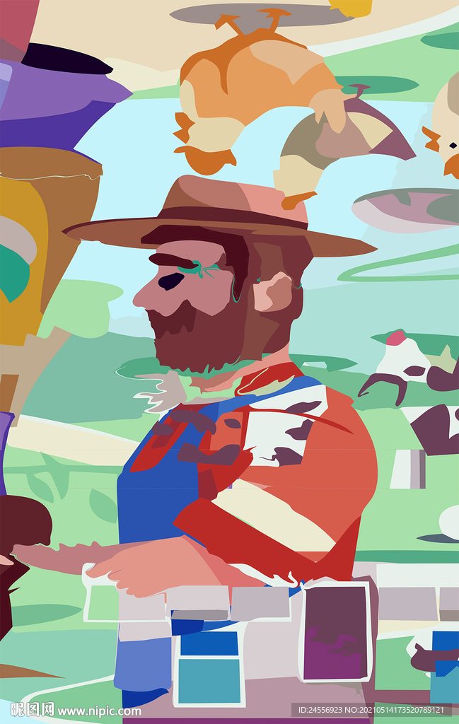 抽象画 抽象装饰画 欧美装饰画