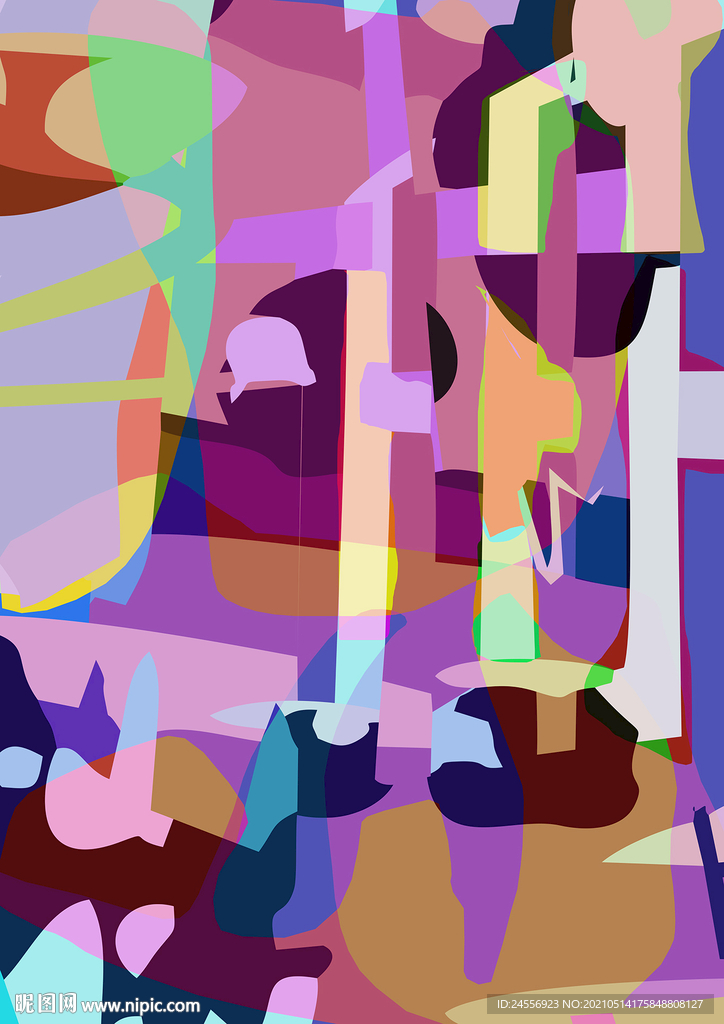 抽象画 抽象装饰画 欧美装饰画