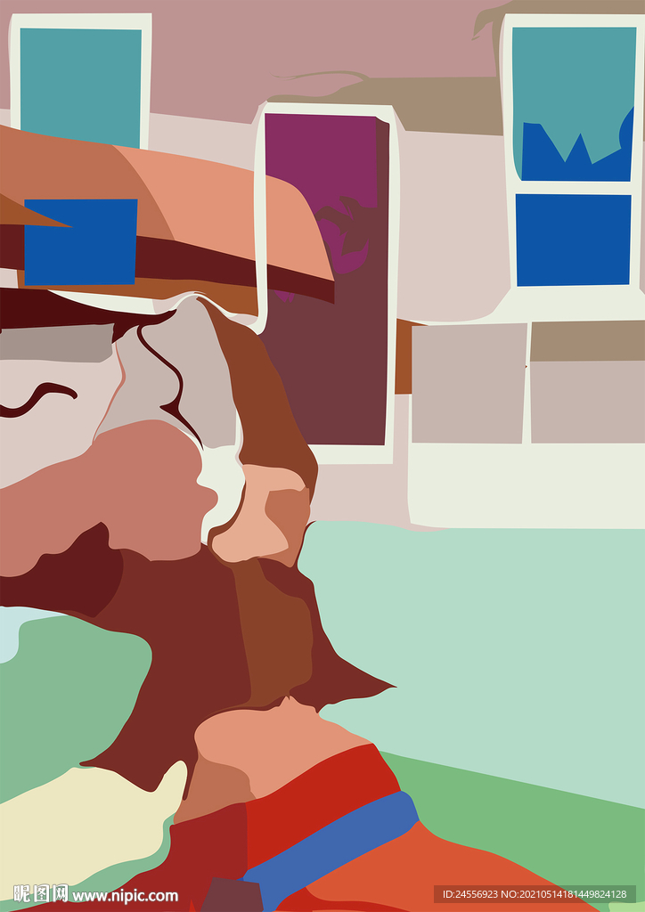 抽象画 抽象装饰画 欧美装饰画