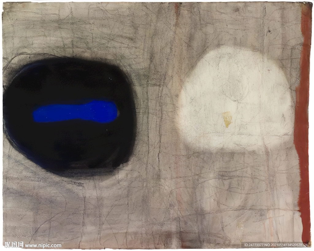 莫兰迪抽象装饰画