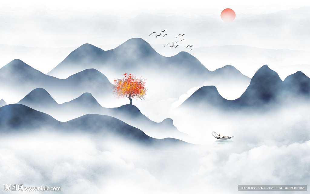 水墨山水