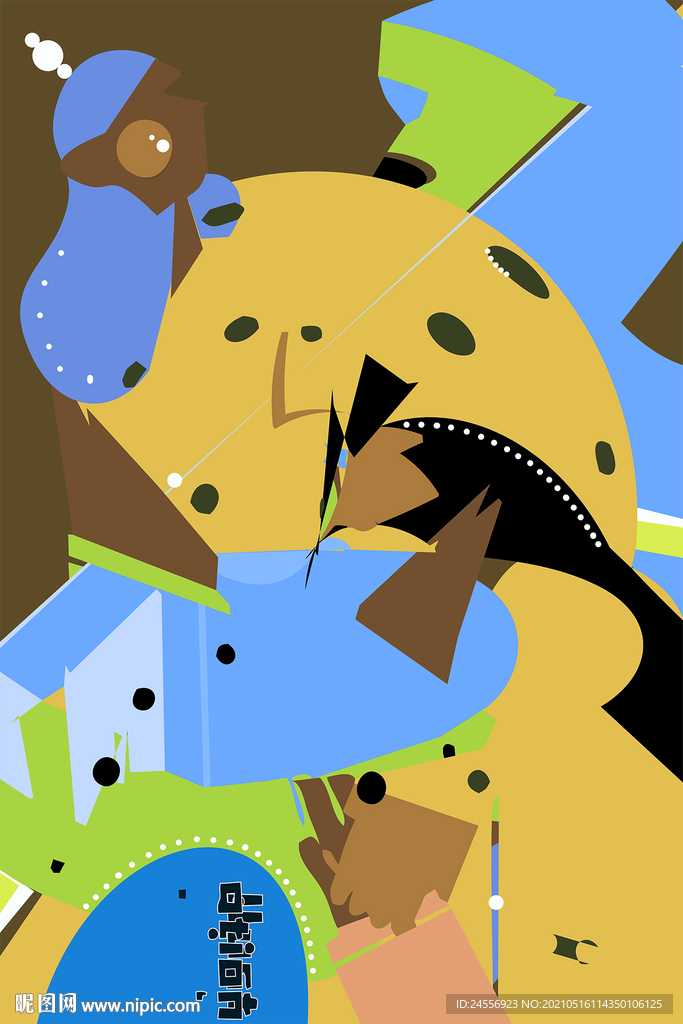 抽象画 抽象装饰画 欧美装饰画