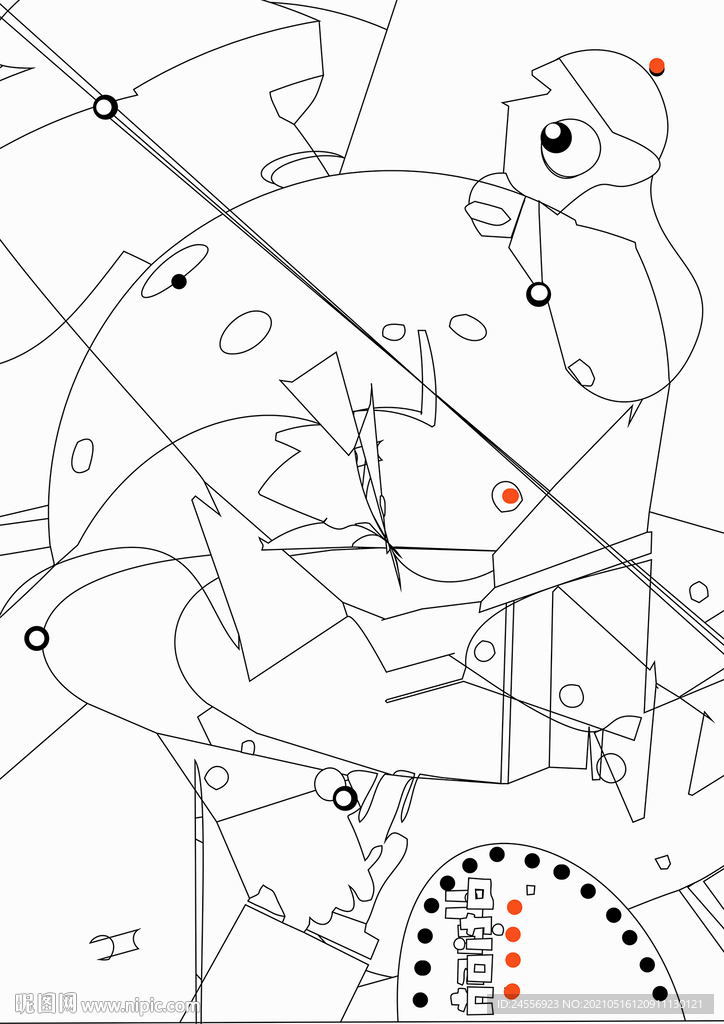 抽象画 抽象装饰画 欧美装饰画