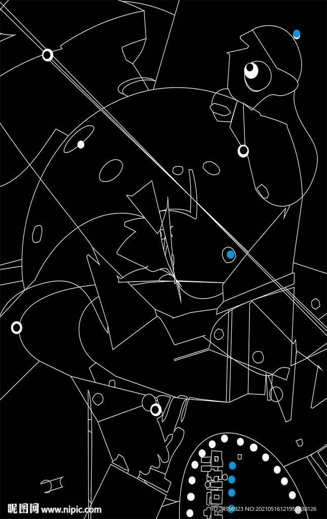 抽象画 抽象装饰画 欧美装饰画