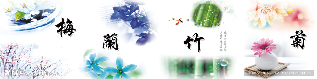 梅兰竹菊