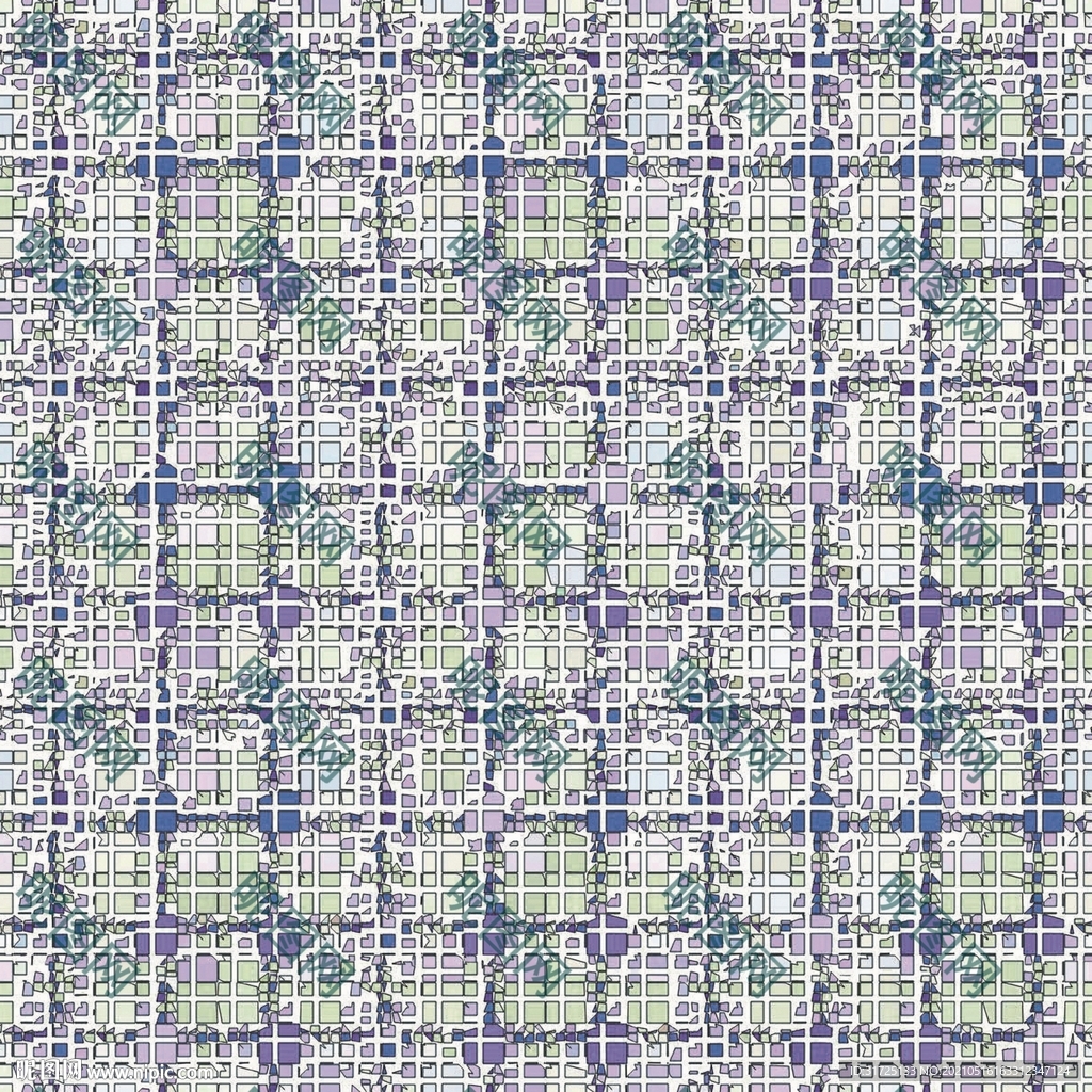 几何格子创意图案素材图片
