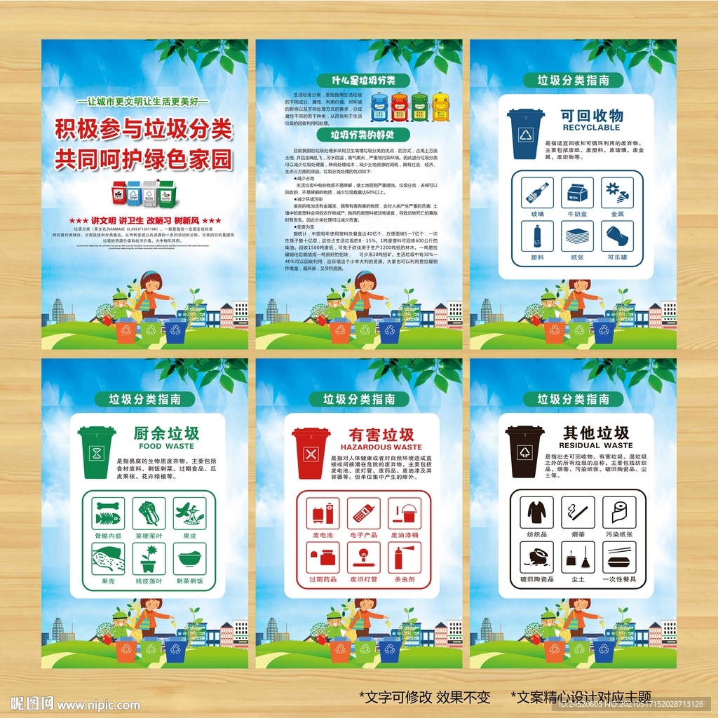 请勿乱丢垃圾