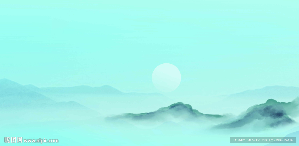 山水风景背景图