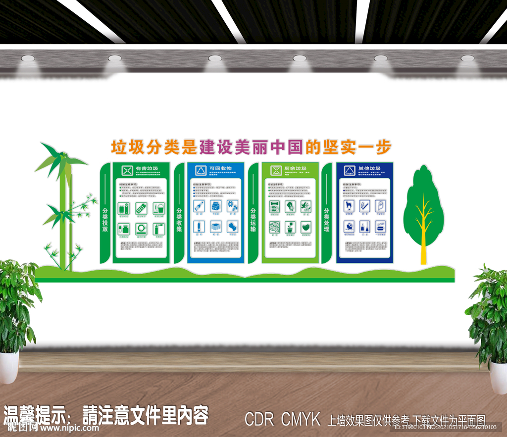 垃圾分类文化墙