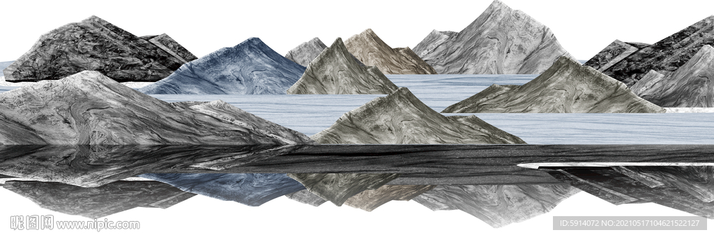 山水画 晶瓷画 新中式