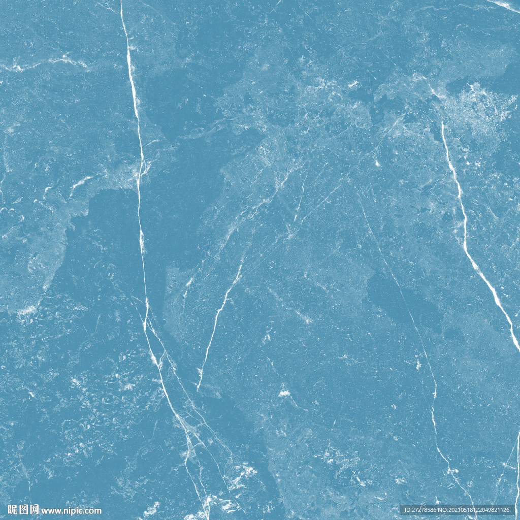 蓝色质感大理石背景