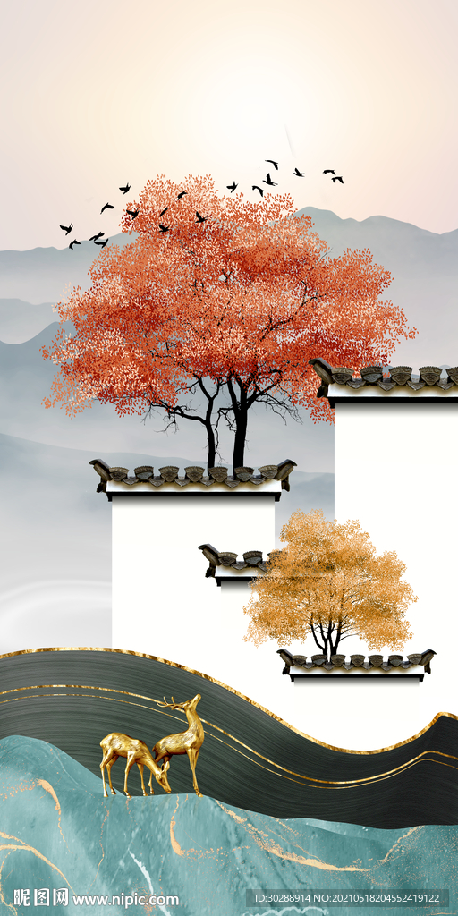 晶瓷画