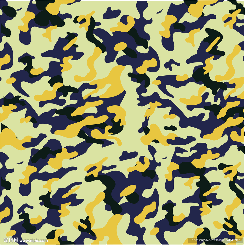 滩涂迷彩服底纹印刷