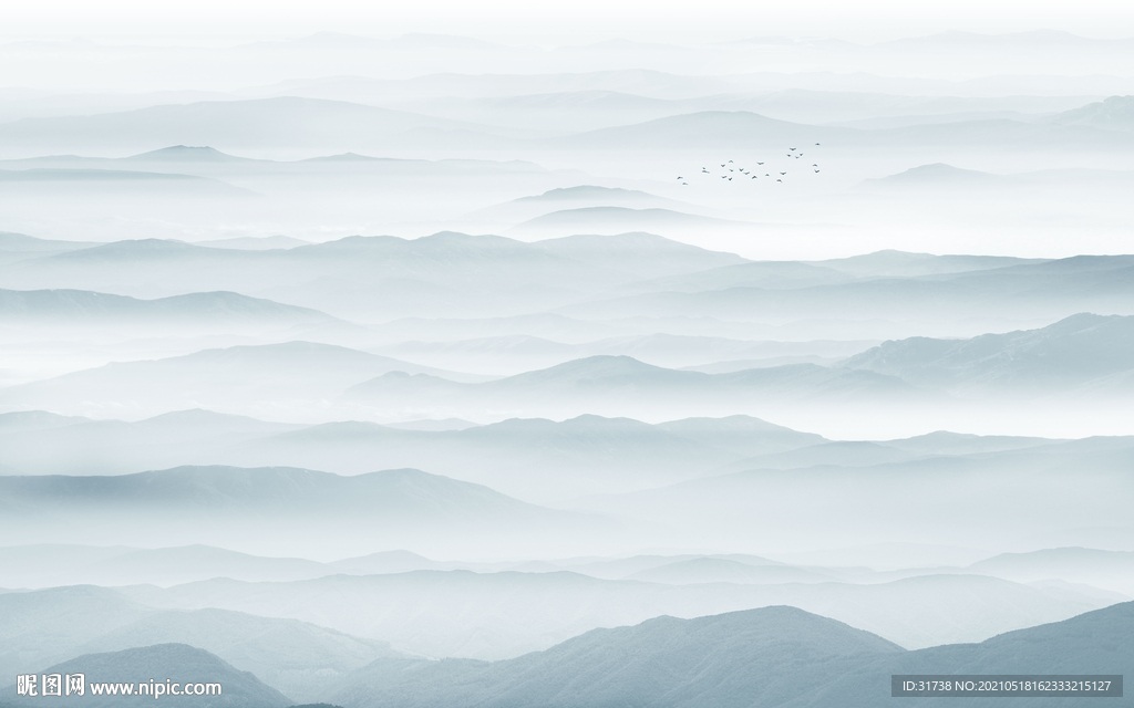 新中式山水画