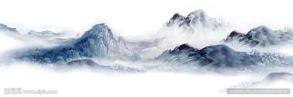 山水画 晶瓷画 新中式