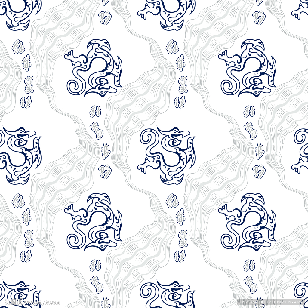 数码名族风图腾