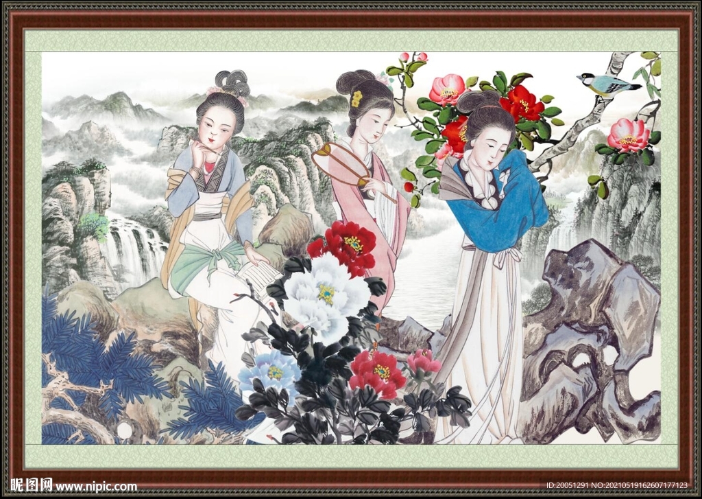 仕女图 