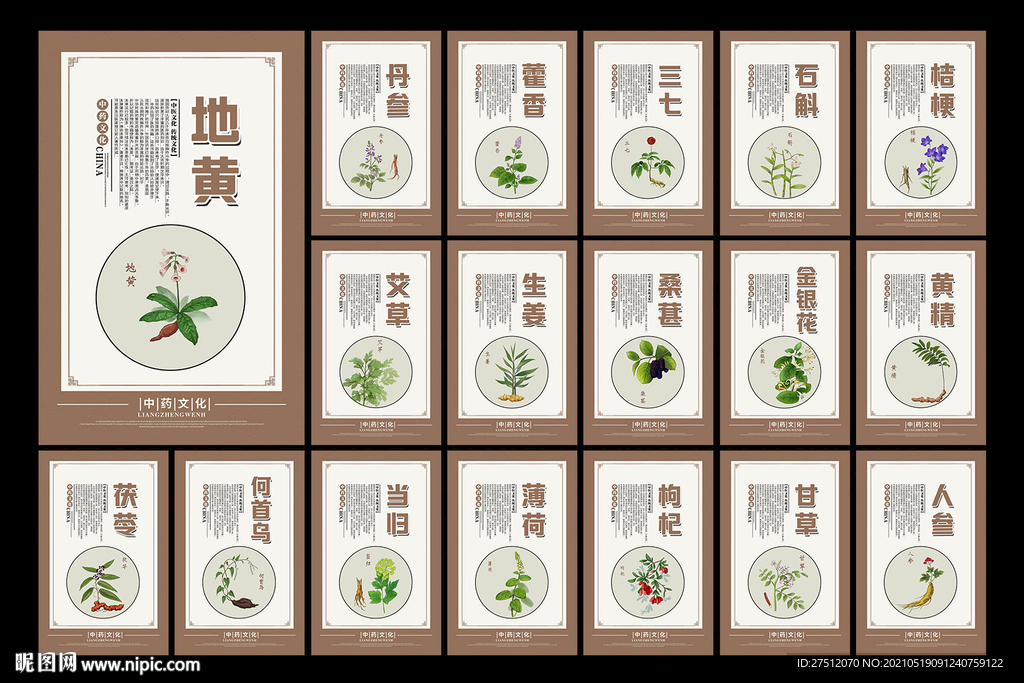 中药文化展板