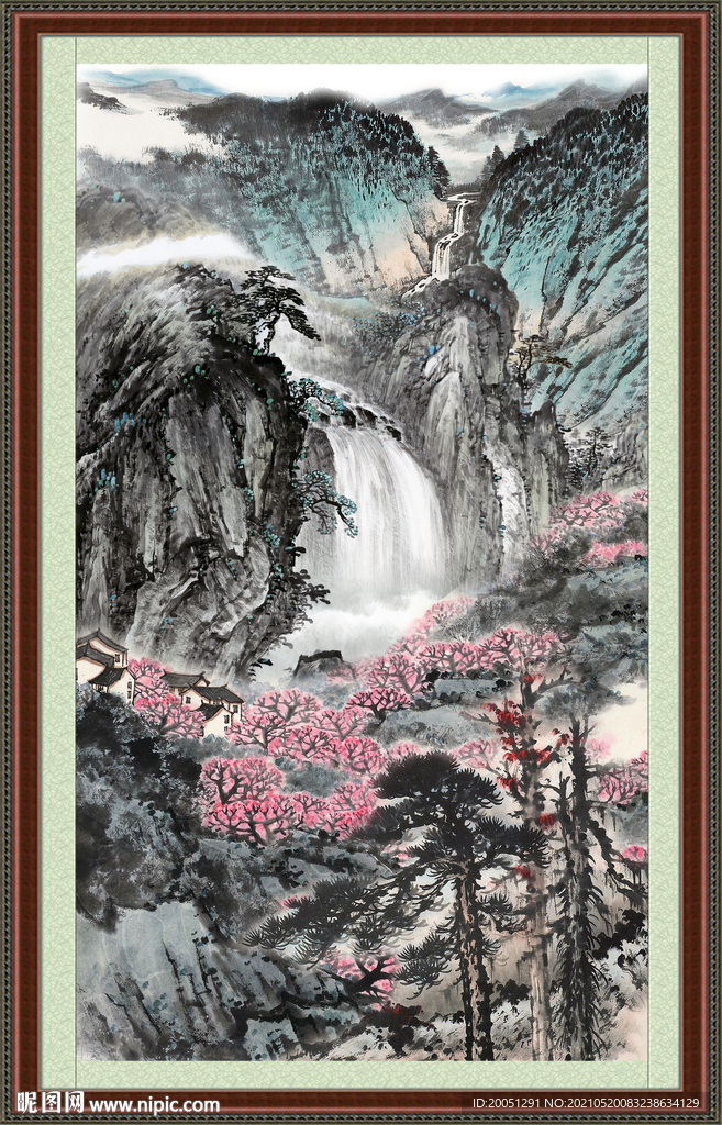 山水装饰画 