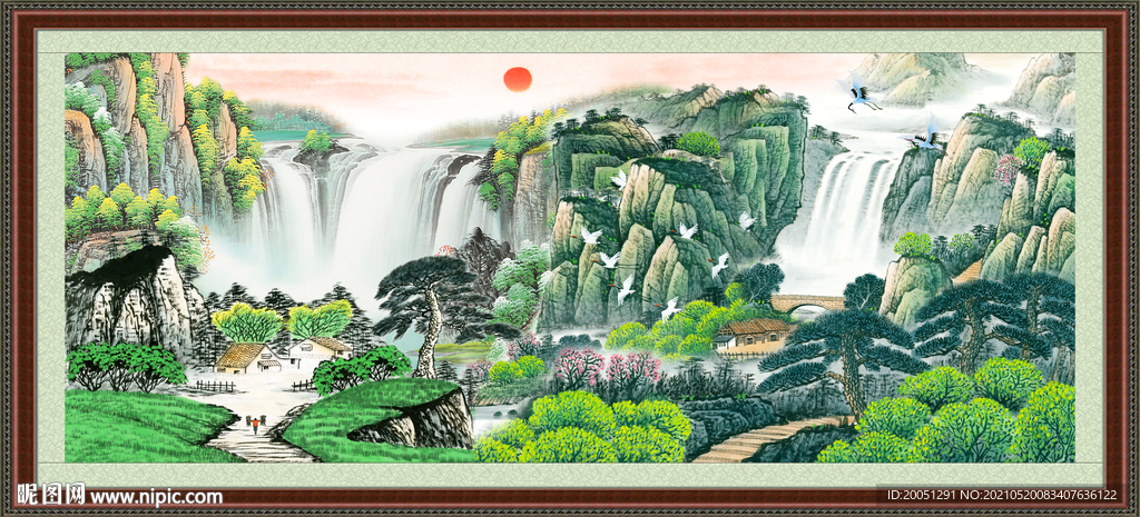 山水画