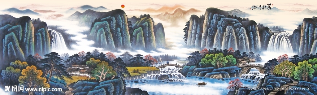 山水画