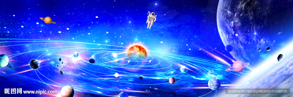 宇宙星空银河系背景