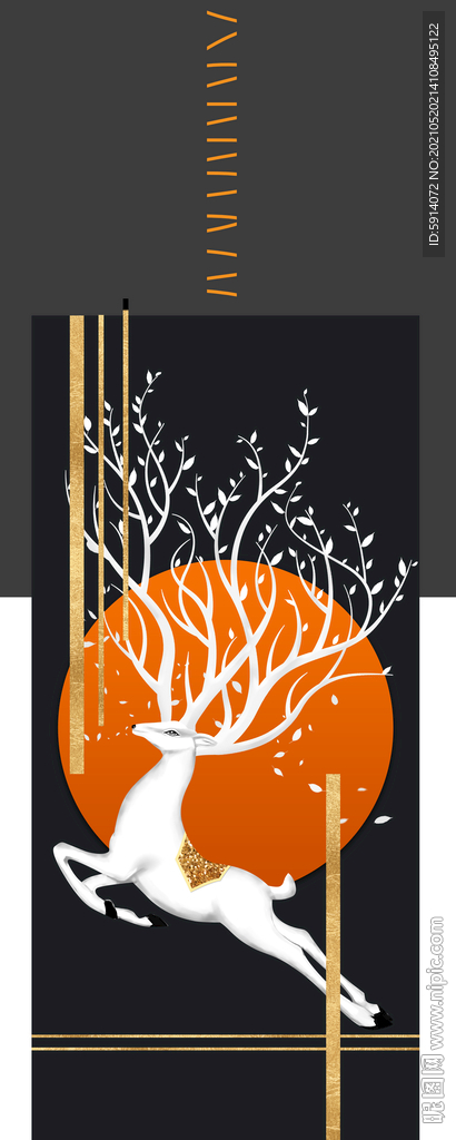 装饰画 晶瓷画 新中式